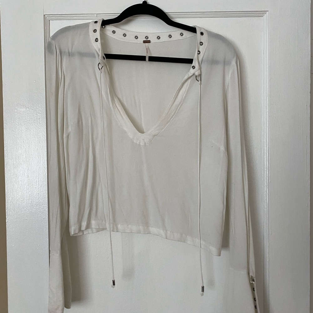 Free people white top